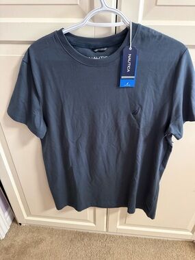 Nautica Performance Tee in Slate Navy